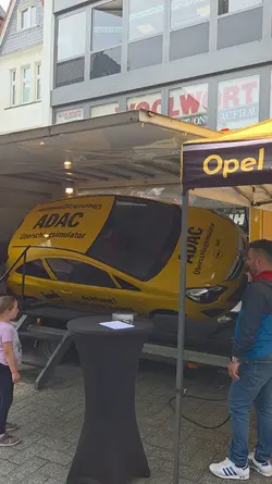 Frühlingsfest Stadt