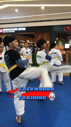 Taekwondo Training 🥋