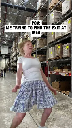 LOST IN IKEA MEME