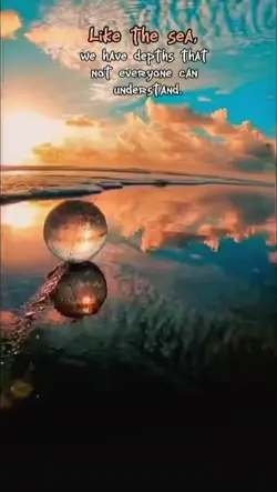 Like the sea,