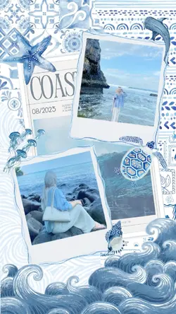 blue frame