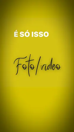 É só isso acabou 