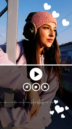 Lecteur music coeur 