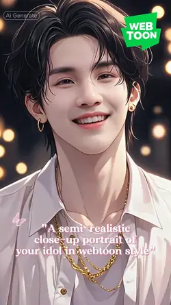 Webtoon Idol Potrait