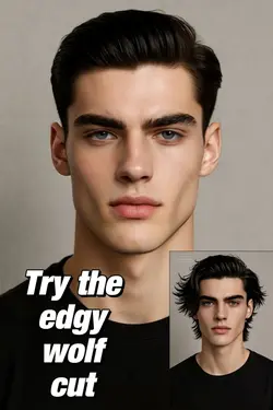 AI Wolf Cut