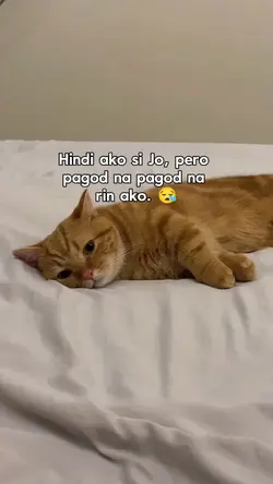 Pagod na rin ako