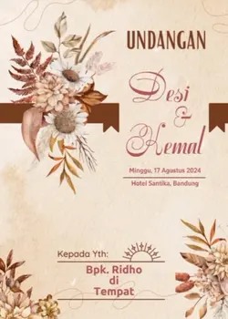 Undangan Pernikahan