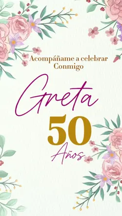 Invitación 50 años