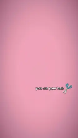 you cut your hair