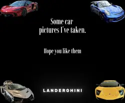 Exotic car pics🤩