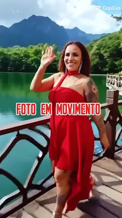 Foto em movimento