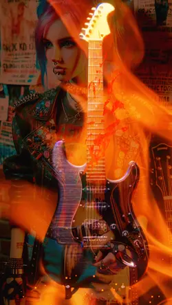 Guitar on Fire 🔥 