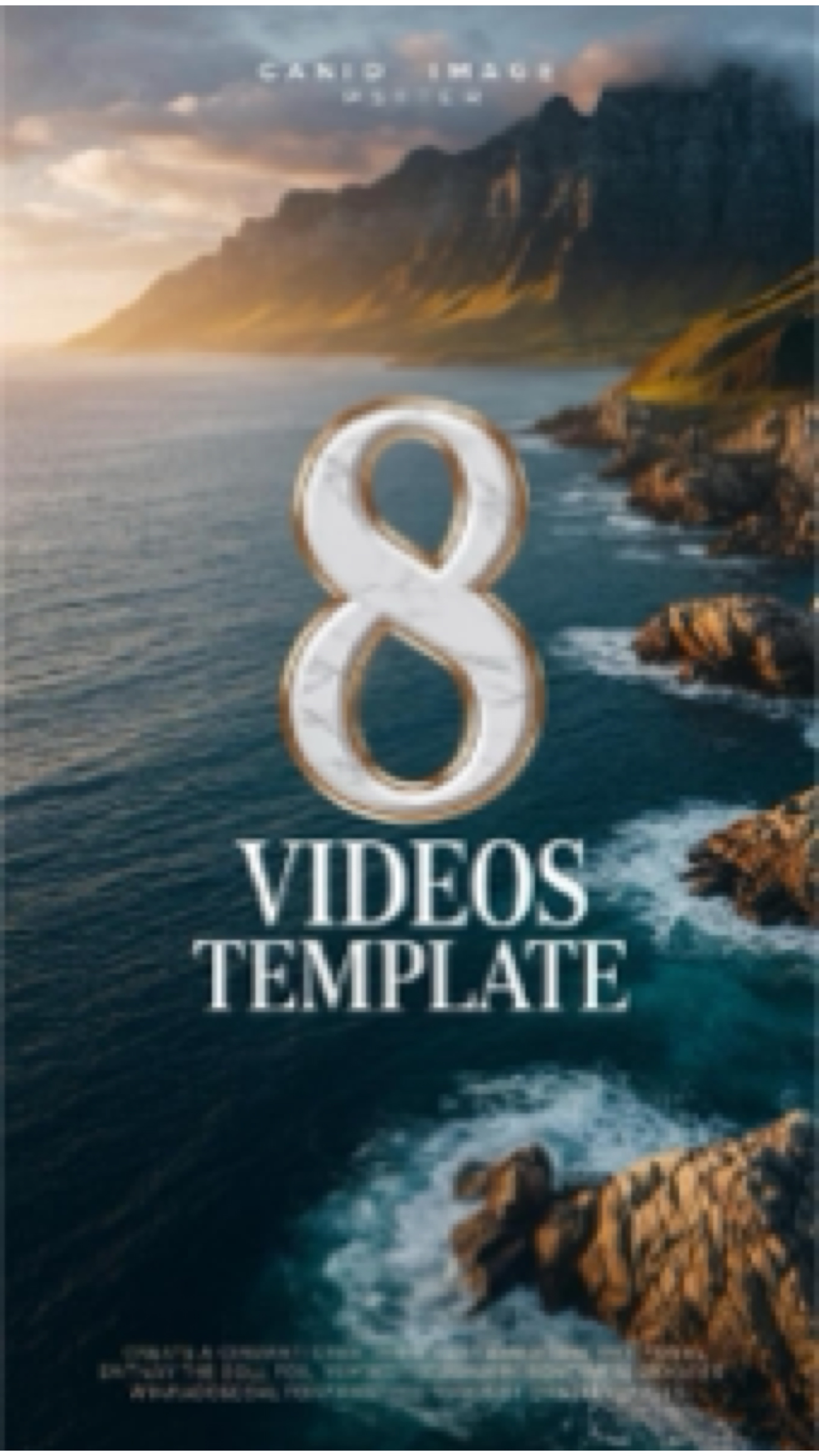 capcut template cover