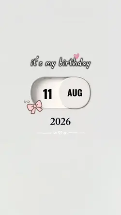 Birthday August 11