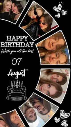Bday 7 august