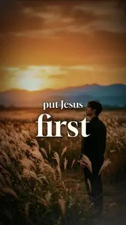 Put Jesus Firs