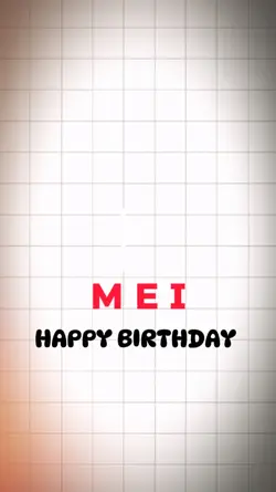 Happy birthday