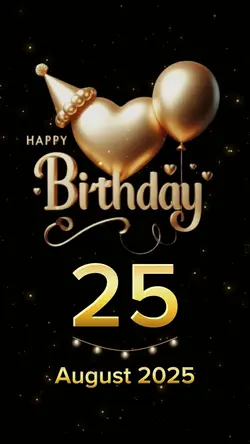 hbd 25 August 2025