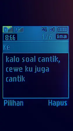 Kalo soal cantik