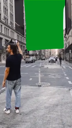 billboard Green scre
