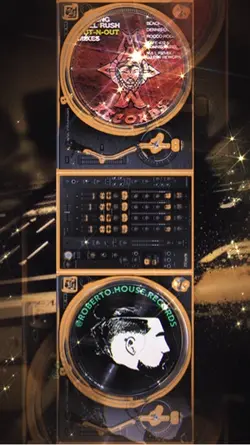 Dj consolle