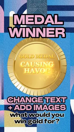 gold medal 🏅 