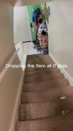 Dropping the items 