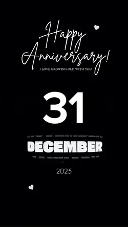 31 december annivers