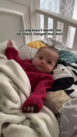 Baby is growing up 