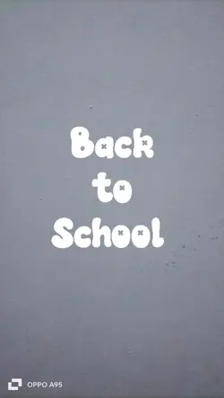 back to school 