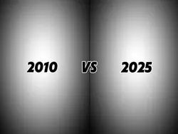 2010 vs 2025