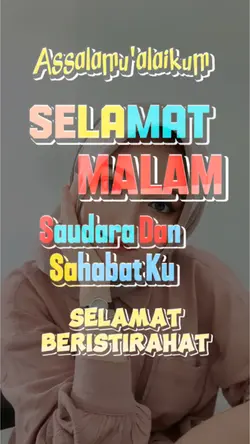 Selamat malam
