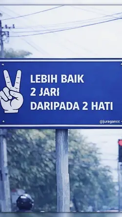 katakata dua jari