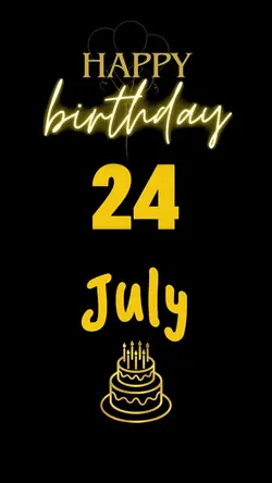 Birthday July 24