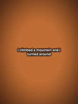 I saw my reflection