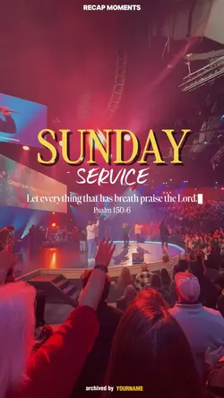 SUNDAY SERVICE