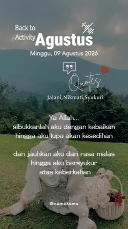 minggu 09.08.2026