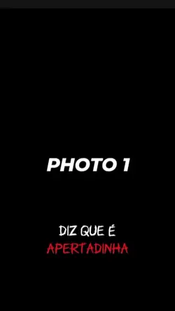 diz q é apertadinha 
