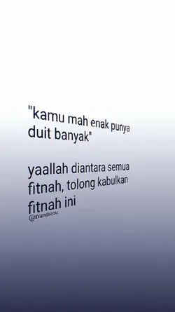 Kamu mah enak punya