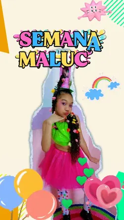Cabelo maluco escola