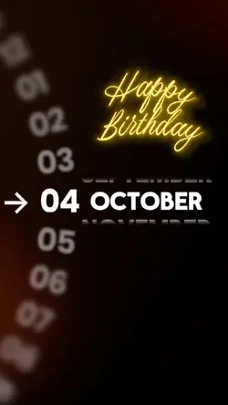 HBD 4 OCTOBER