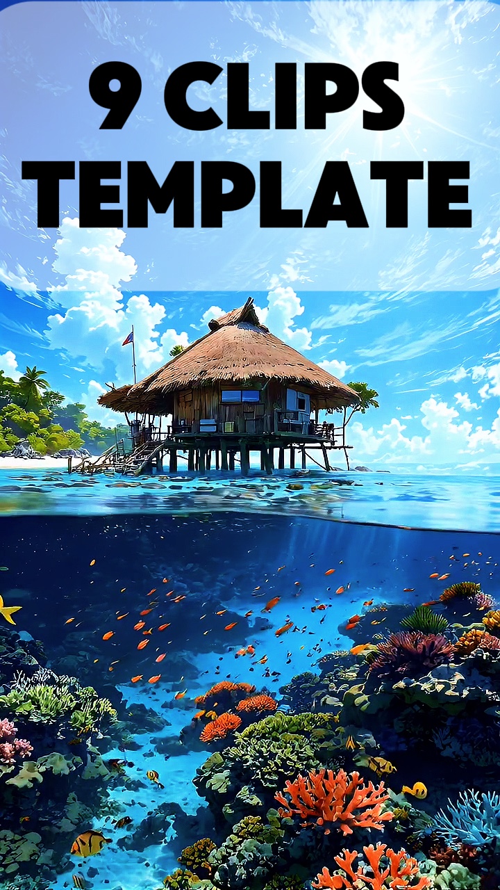 capcut template cover