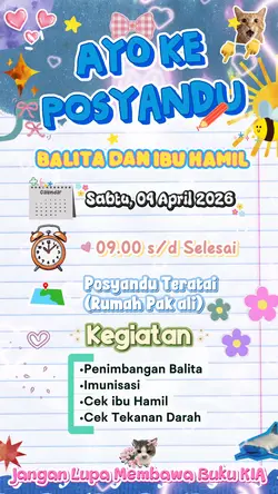 Undangan Posyandu