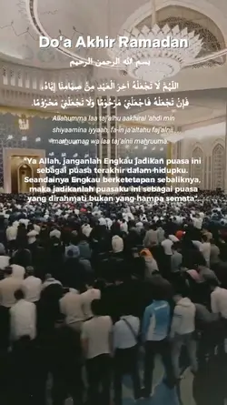doa akhir ramadan