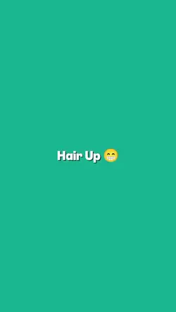 Hair Up Vs Hair Down