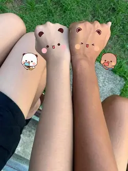 hand sticker bubu du