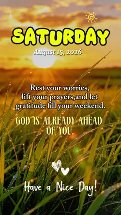 God is Ahead...