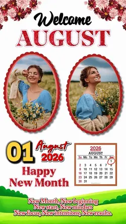 Welcome August 2026