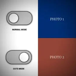 Cute mode vs. Normal