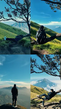 Kolase Foto gunung